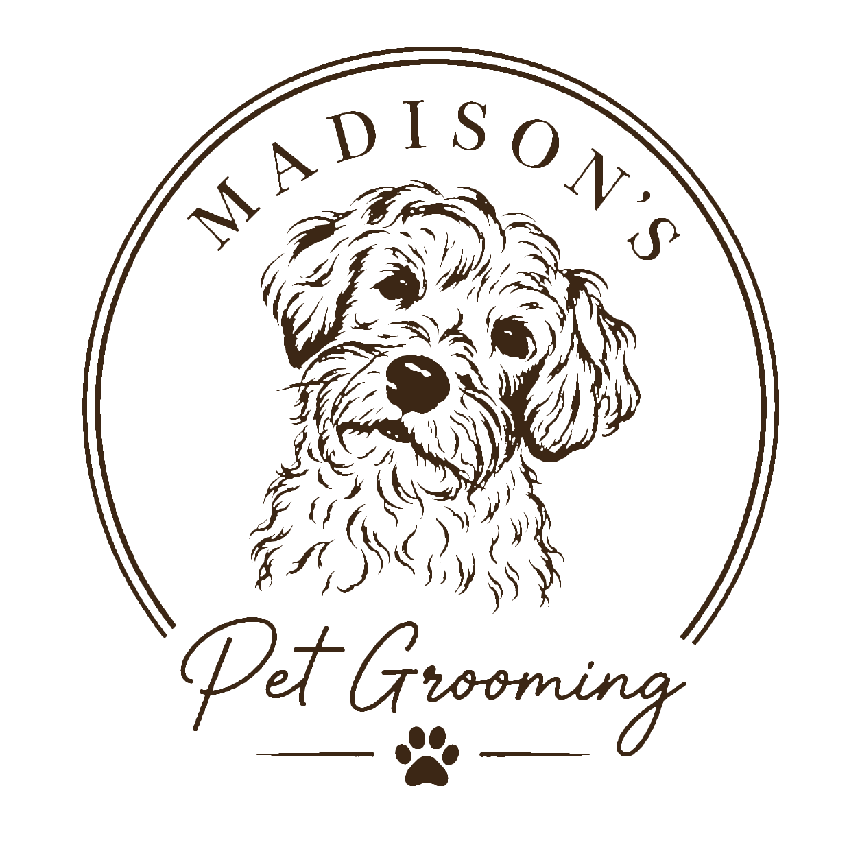 Madison’s Pet Grooming Logo
